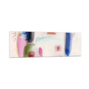 Billede på glas - Mere konveks end konkav eller flad - 160x50 cm