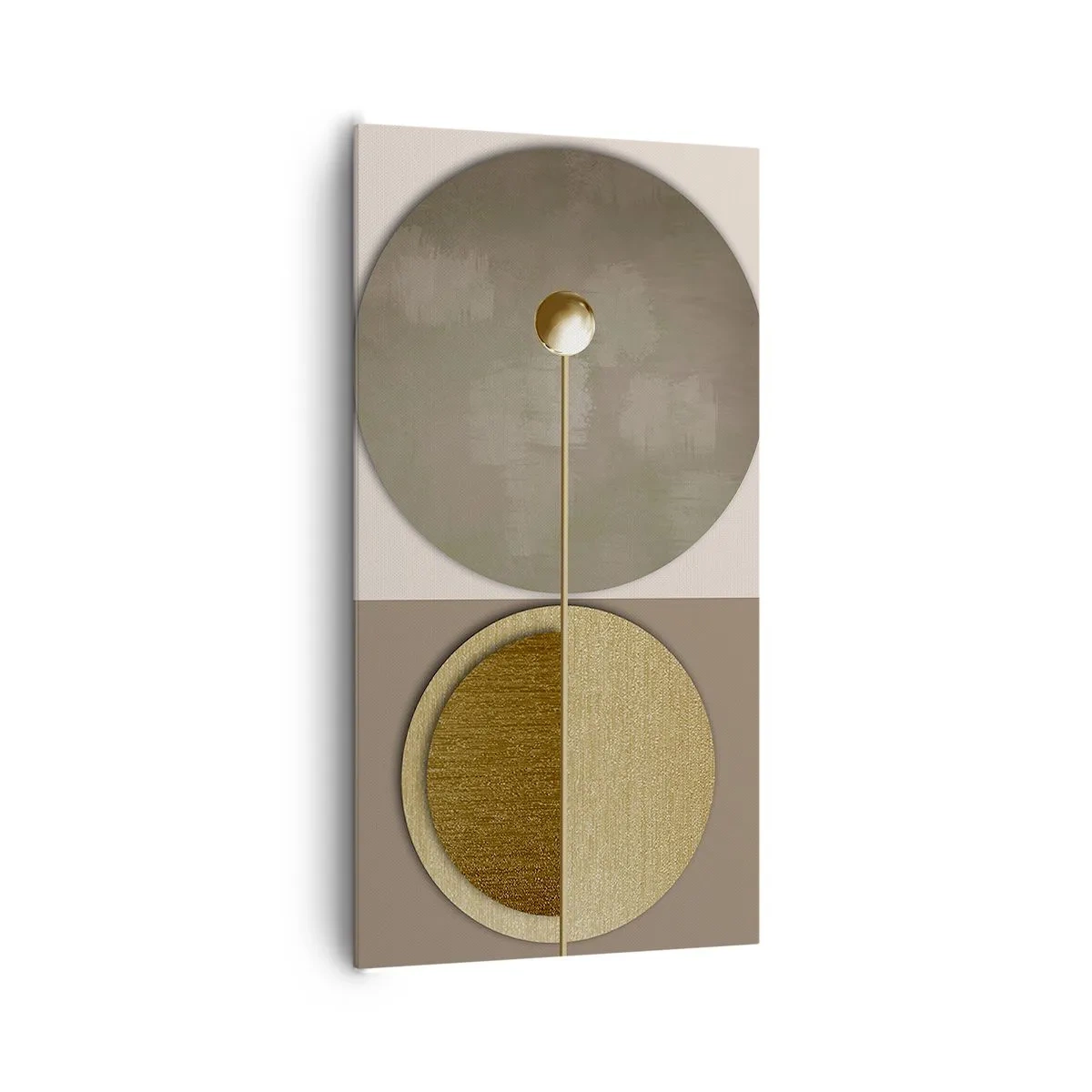 Lærredstryk - Billede på lærred - Perfekt balance - 65x120 cm