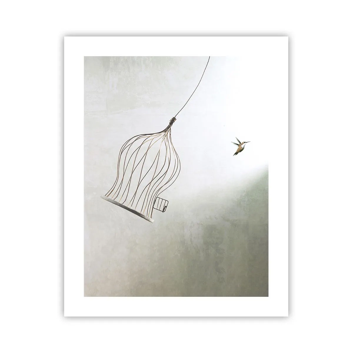 Plakat - I sit elementet - 40x50 cm