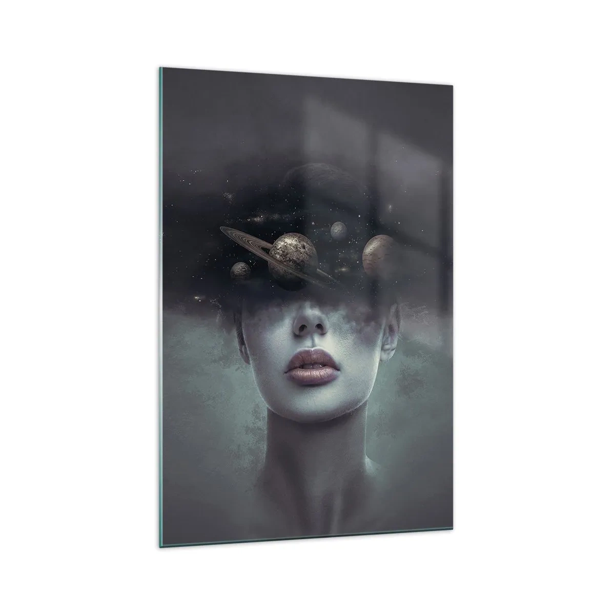 Billede på glas - Og planeterne er ved at gå amok... - 70x100 cm