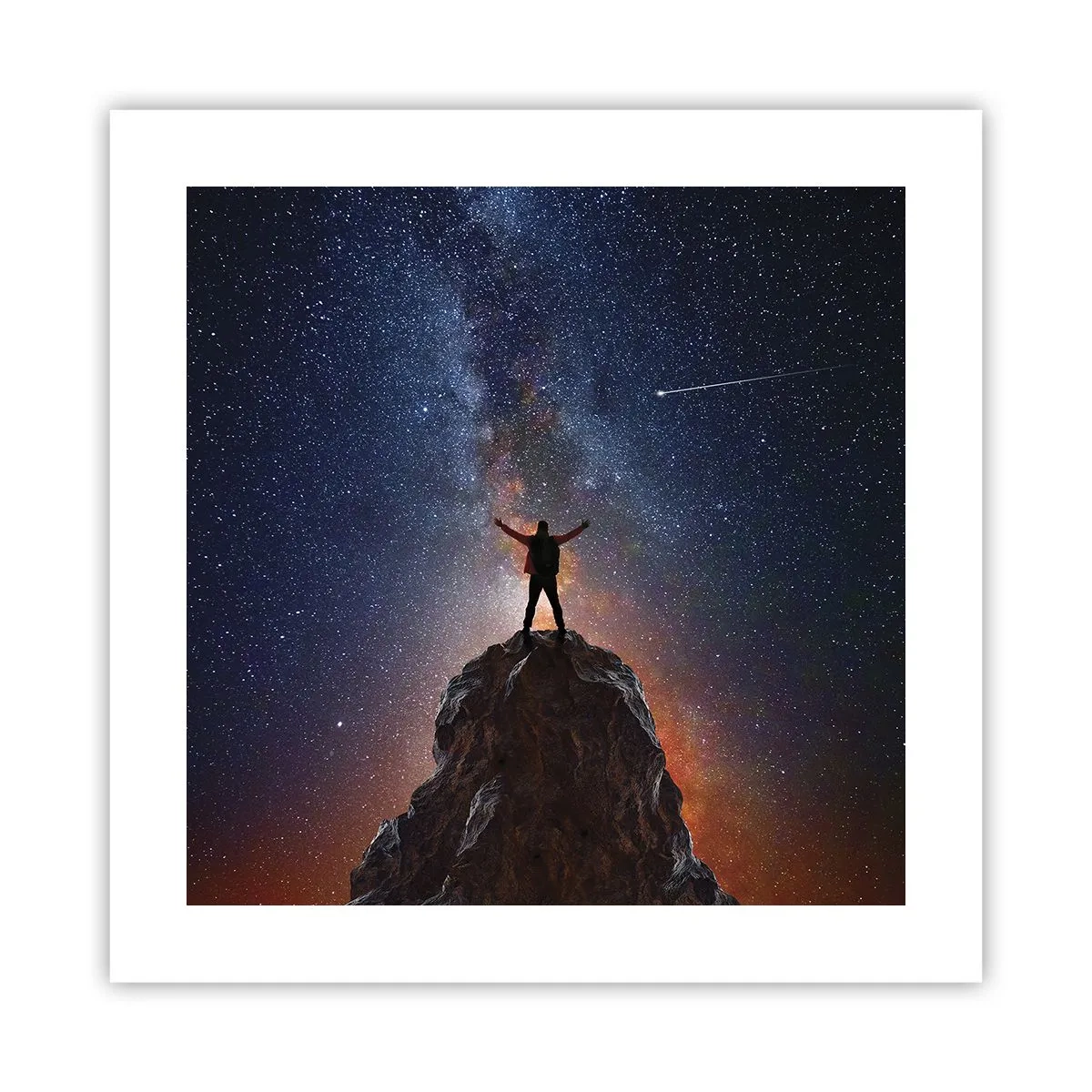 Plakat - Magten er hos mig! - 40x40 cm