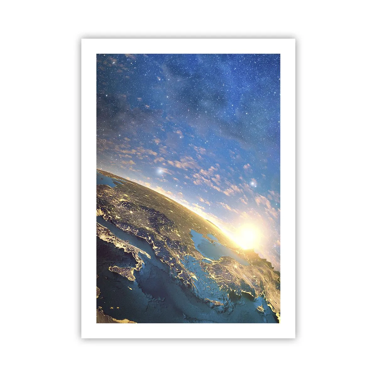 Plakat - Lad os se på hinanden på afstand - 50x70 cm