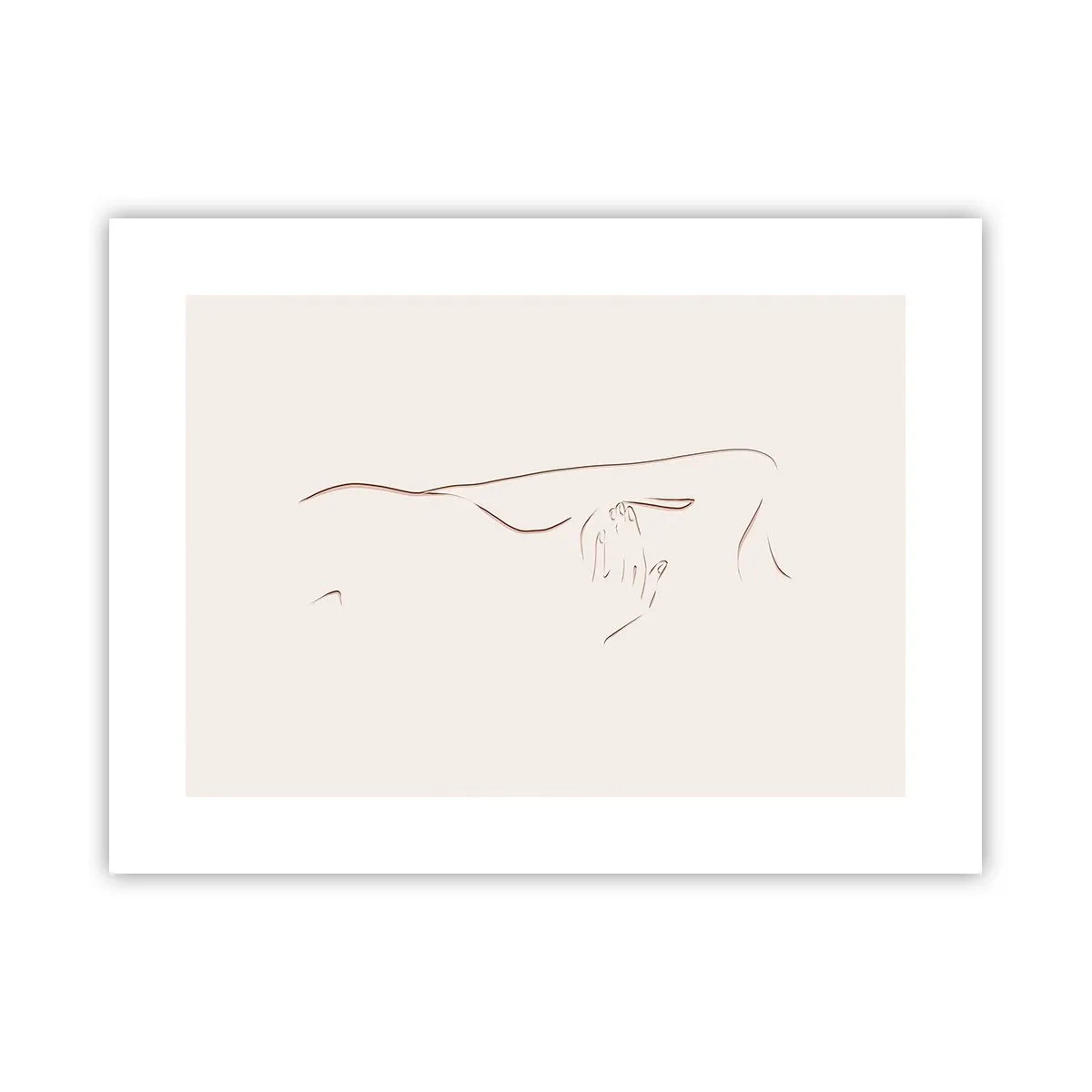 Plakat - Begærets form - 40x30 cm