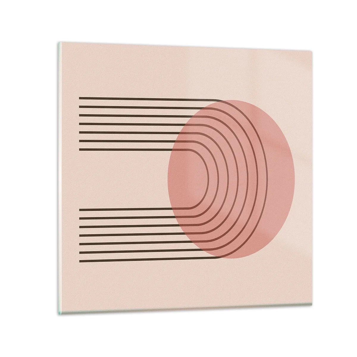 Billede på glas - Uimodståelig tiltrækningskraft - 30x30 cm