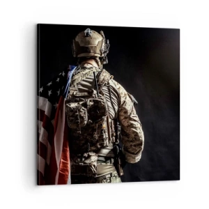 Lærredstryk - Billede på lærred - Det er grunden til, at - 60x60 cm