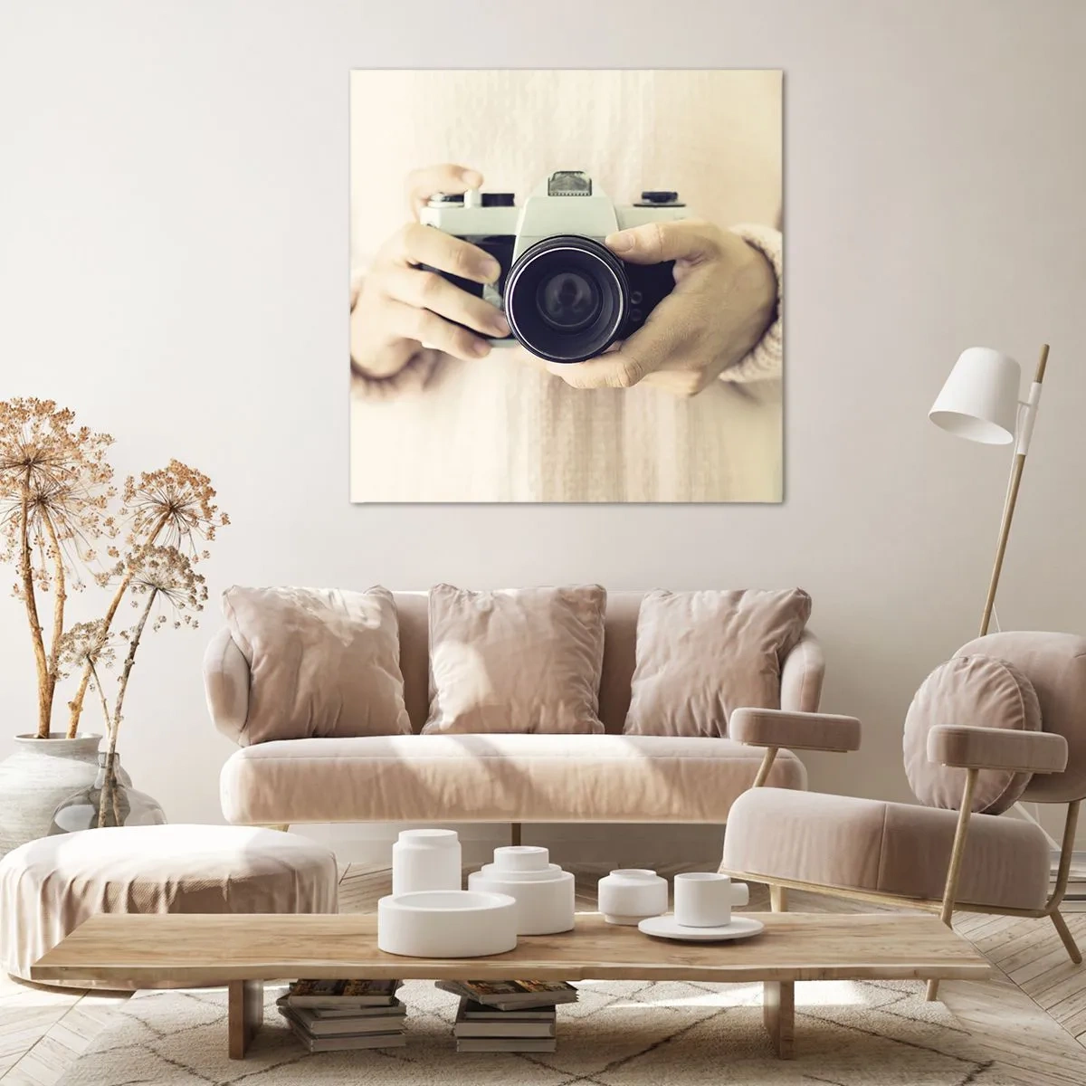 Lærredstryk - Billede på lærred - For at se mere... - 50x50 cm