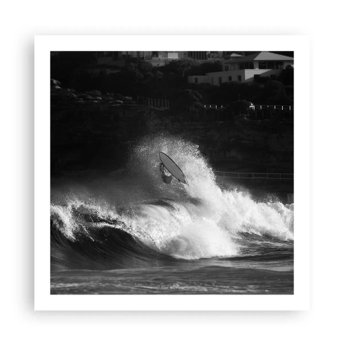 Plakat - Udfordring accepteret! - 60x60 cm