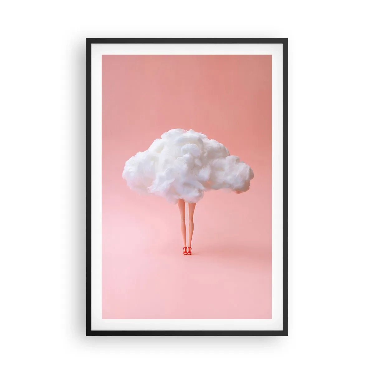 Plakat i sort ramme - Et sødt løfte - 61x91 cm