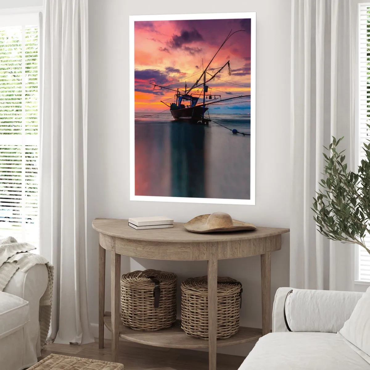 Plakat - En eksotisk aften - 30x40 cm