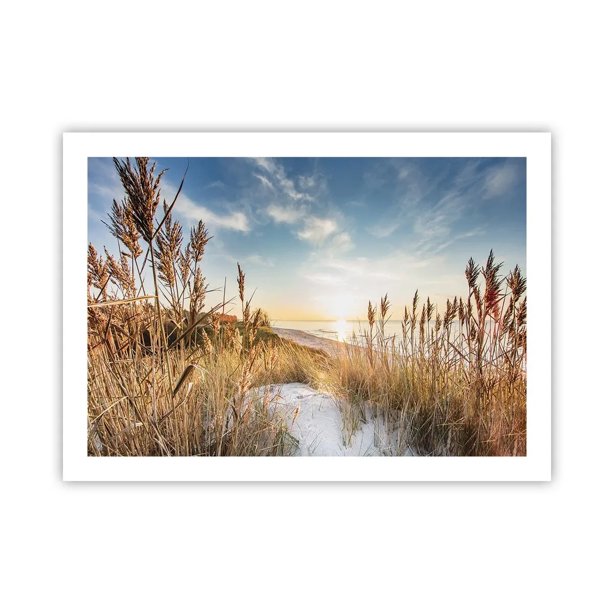 Plakat - Nordstrand - 70x50 cm