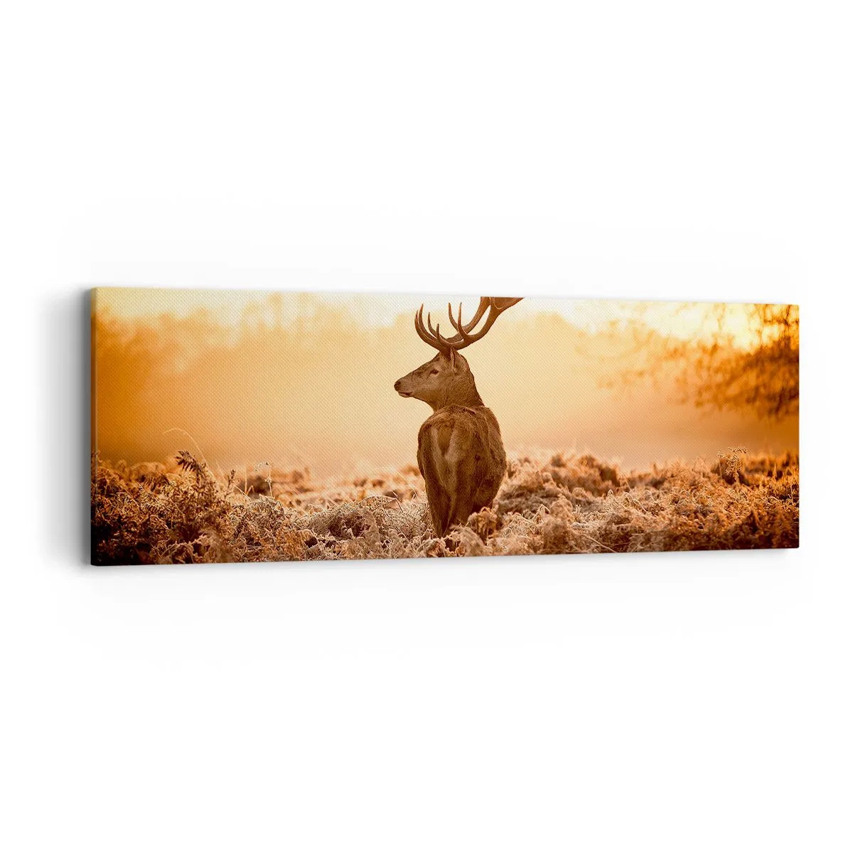 Lærredstryk - Billede på lærred - Herre på godset - 90x30 cm