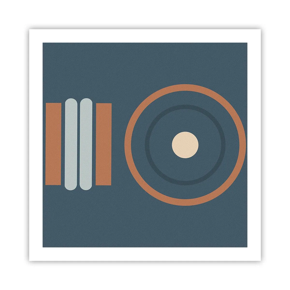 Plakat - Essensen af tingene - 60x60 cm