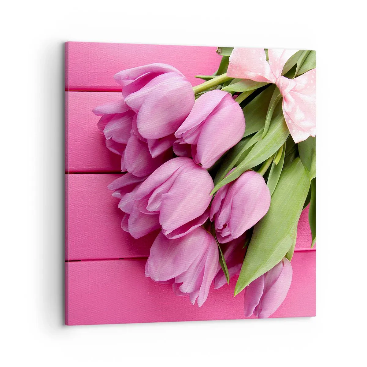 Lærredstryk - Billede på lærred - Kun til dig - 50x50 cm