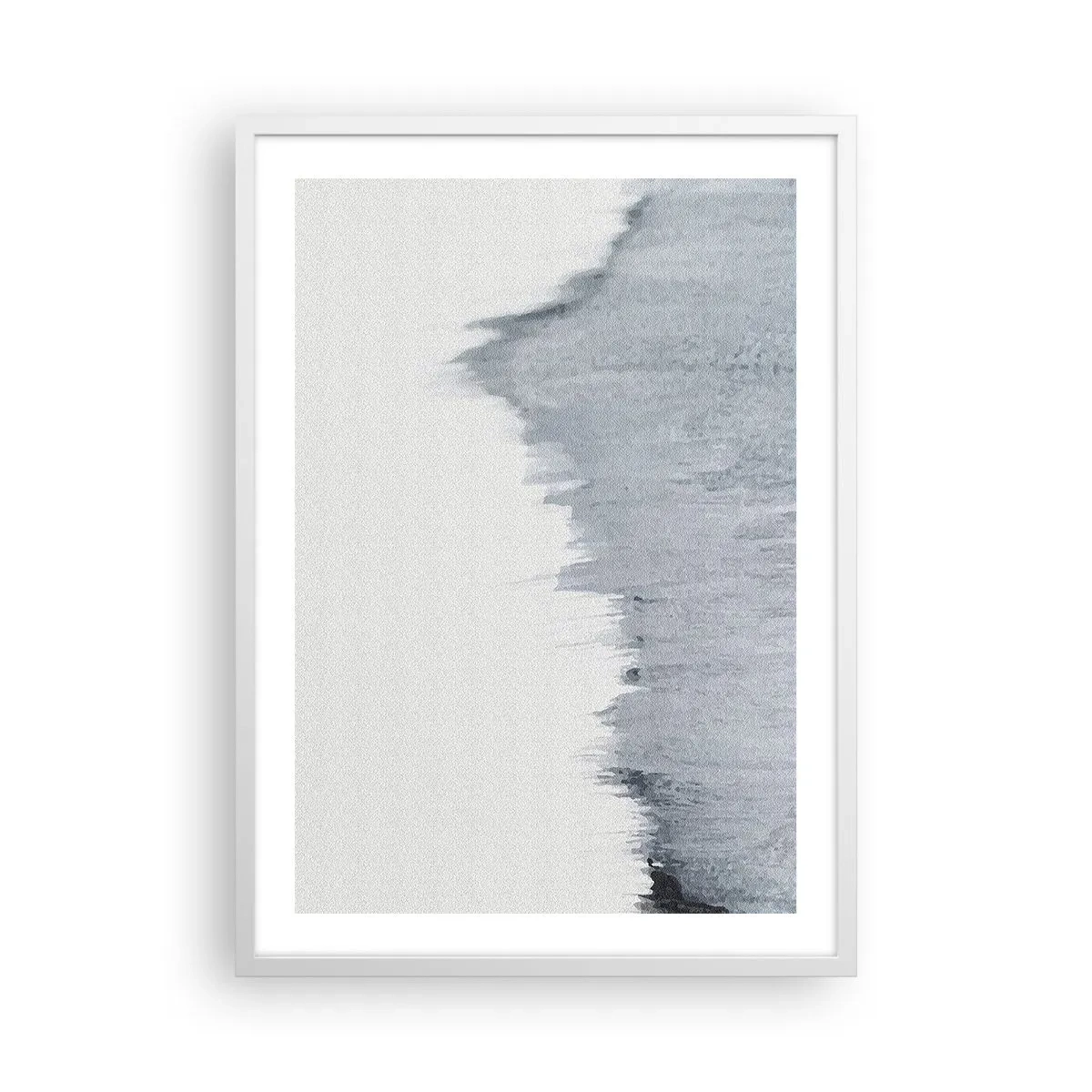 Plakat i hvid ramme - Mystisk plade - 50x70 cm