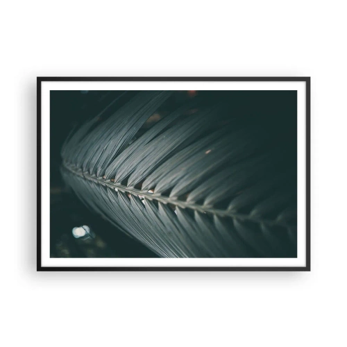 Plakat i sort ramme - Naturens præcision - 100x70 cm