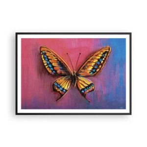 Plakat i sort ramme - Naturens juvel - 100x70 cm