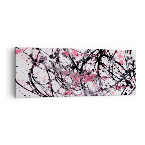 Lærredstryk - Billede på lærred - Livets flygtige natur - 140x50 cm