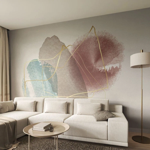 Fototapet Standard Eco - Rummets perler - Abstraktion, Stykke, Moderne mønster - 500x350 cm