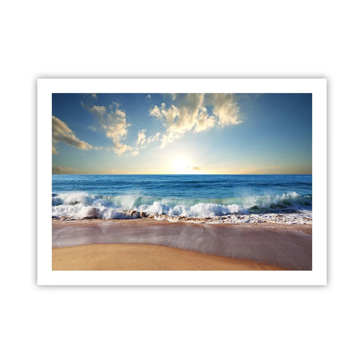 Plakat - Bevægelse og stilhed på samme tid - 70x50 cm