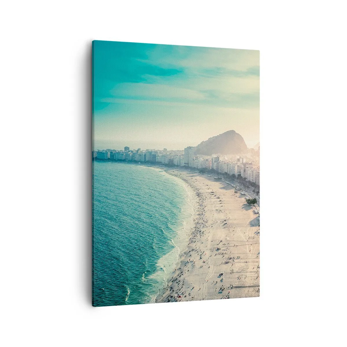 Lærredstryk - Billede på lærred - Evig ferie i Rio - 50x70 cm