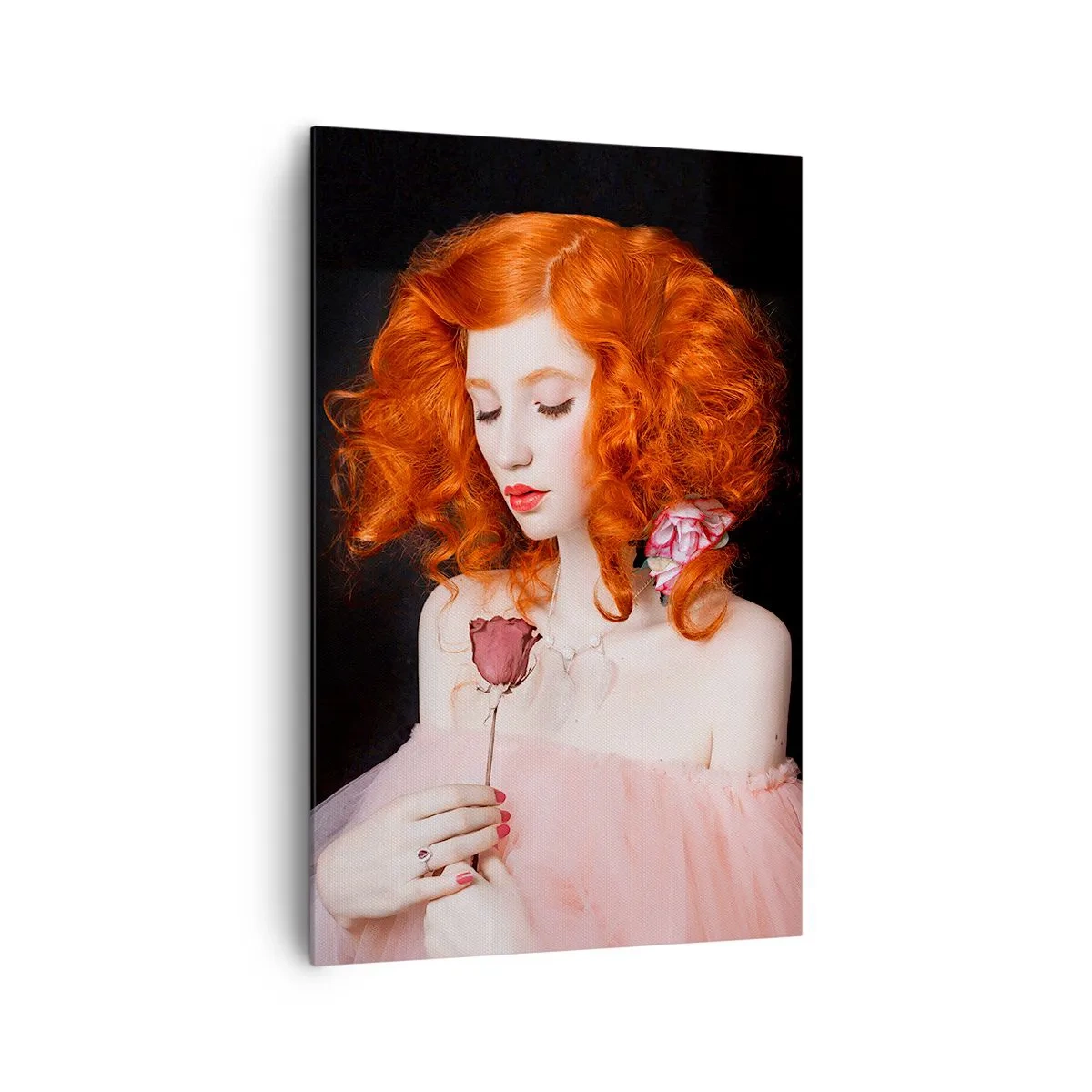 Lærredstryk - Billede på lærred - I barokstil - 80x120 cm