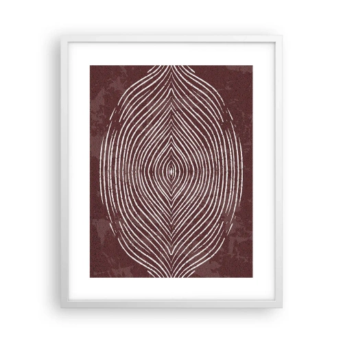 Plakat i hvid ramme - Rummet taler - 40x50 cm