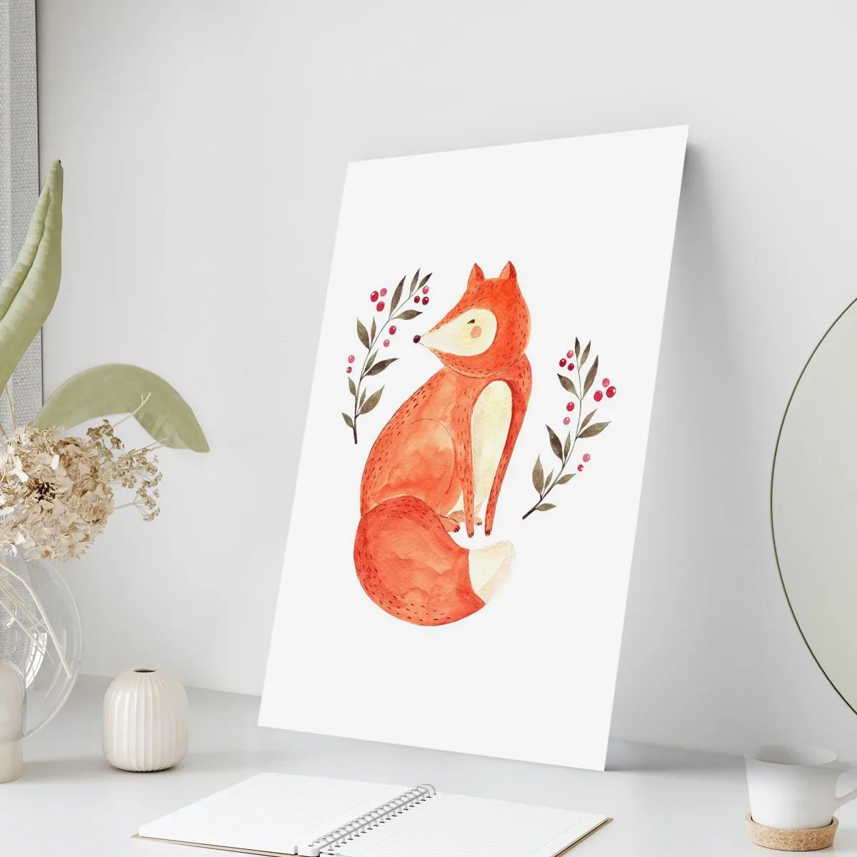 Plakat - Lille rødhåret - 30x40 cm