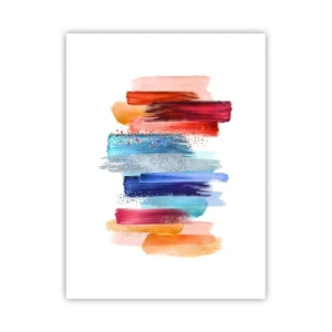 Plakat - Op og ned  - 30x40 cm