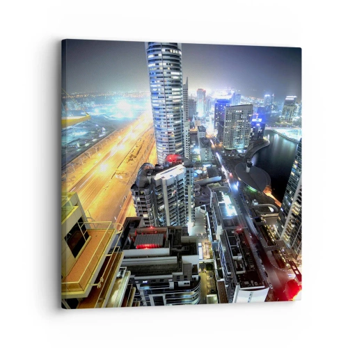 Lærredstryk - Billede på lærred - Et mirakel i ørkenen - 30x30 cm