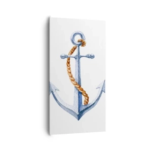 Lærredstryk - Billede på lærred - Ahoj eventyr! - 65x120 cm