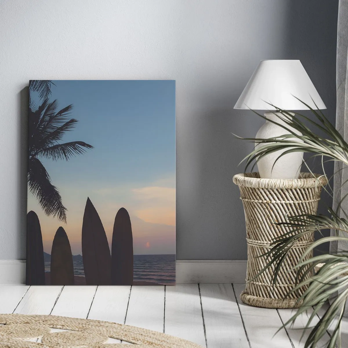 Lærredstryk - Billede på lærred - I morgen bliver også sjovt - 50x70 cm