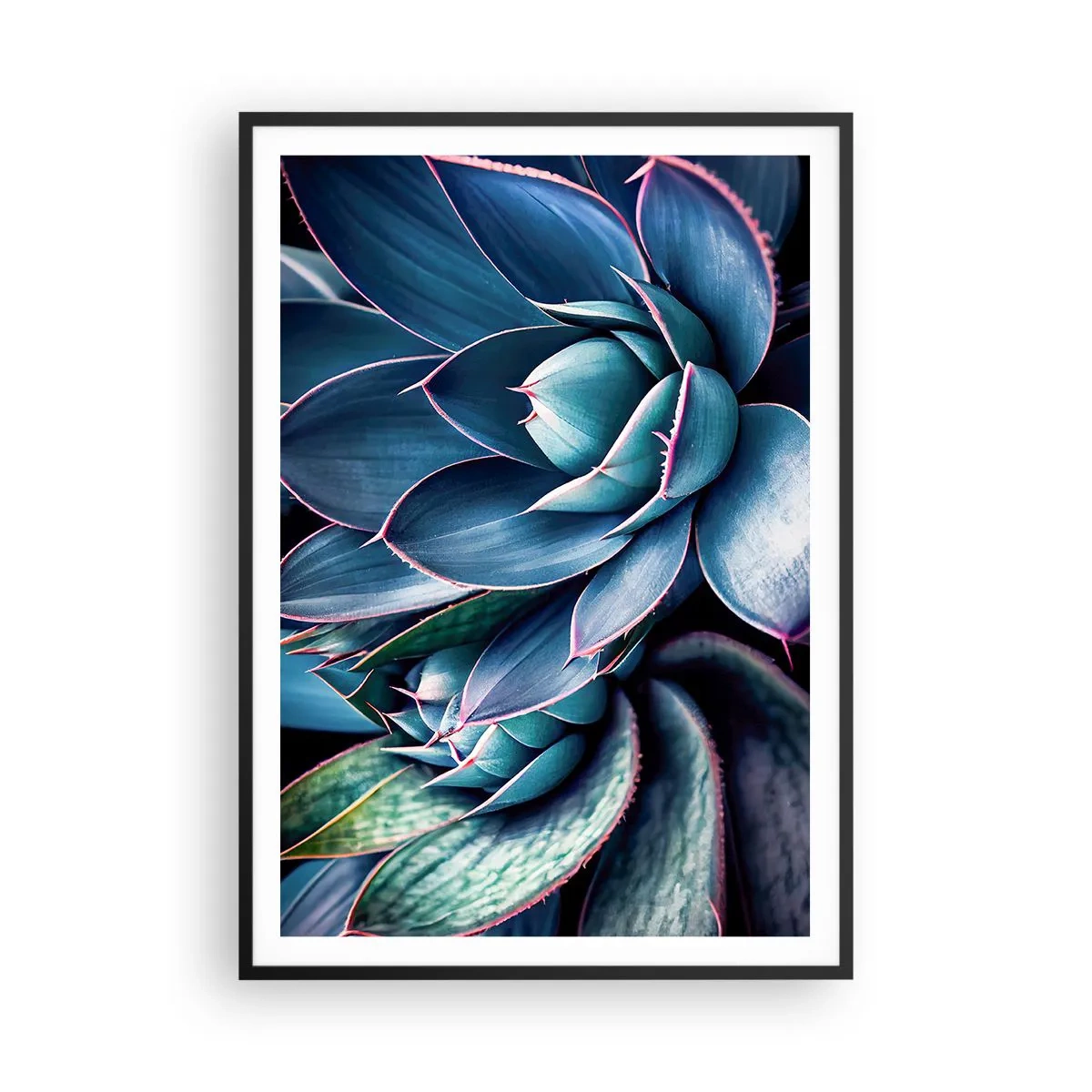 Plakat i sort ramme - Vital kraft - 70x100 cm