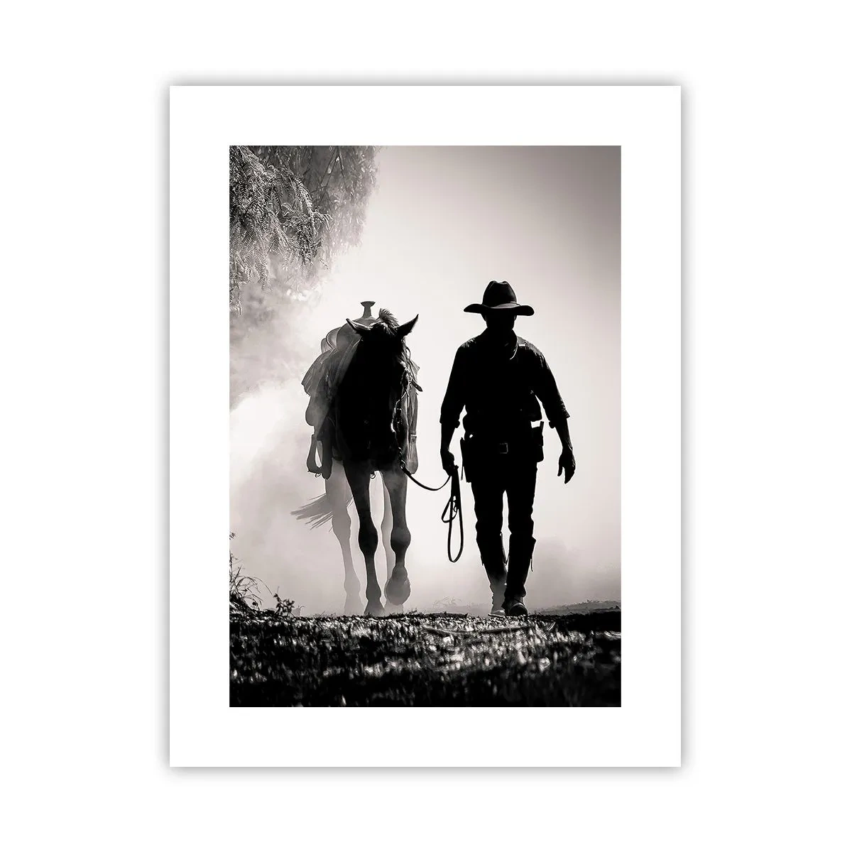 Plakat - En morgen i Texas - 30x40 cm