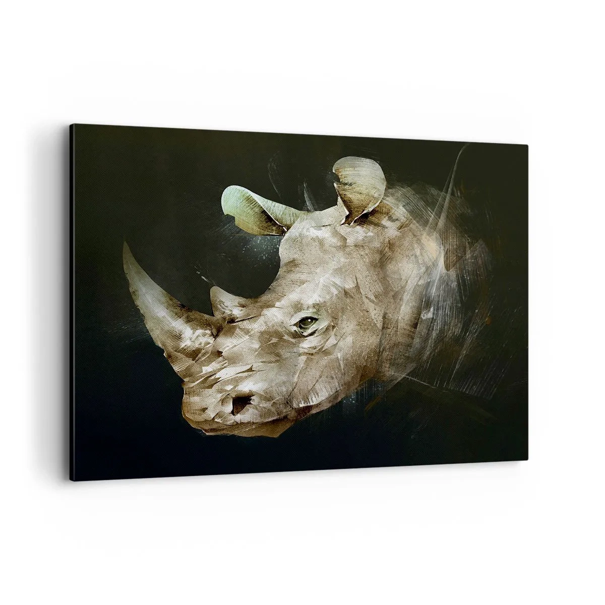 Lærredstryk - Billede på lærred - Ægte maskulin styrke - 120x80 cm