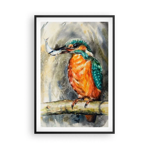 Plakat i sort ramme - Naturens lov - 61x91 cm