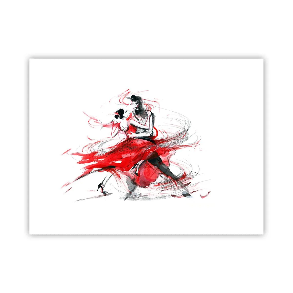 Plakat - Tango - passionens rytme - 40x30 cm