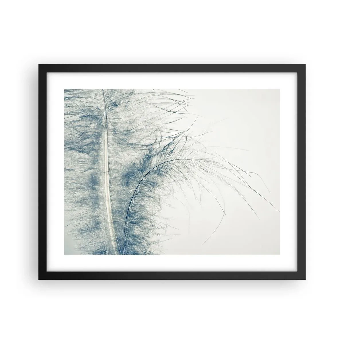 Plakat i sort ramme - Naturens hvisken - 50x40 cm