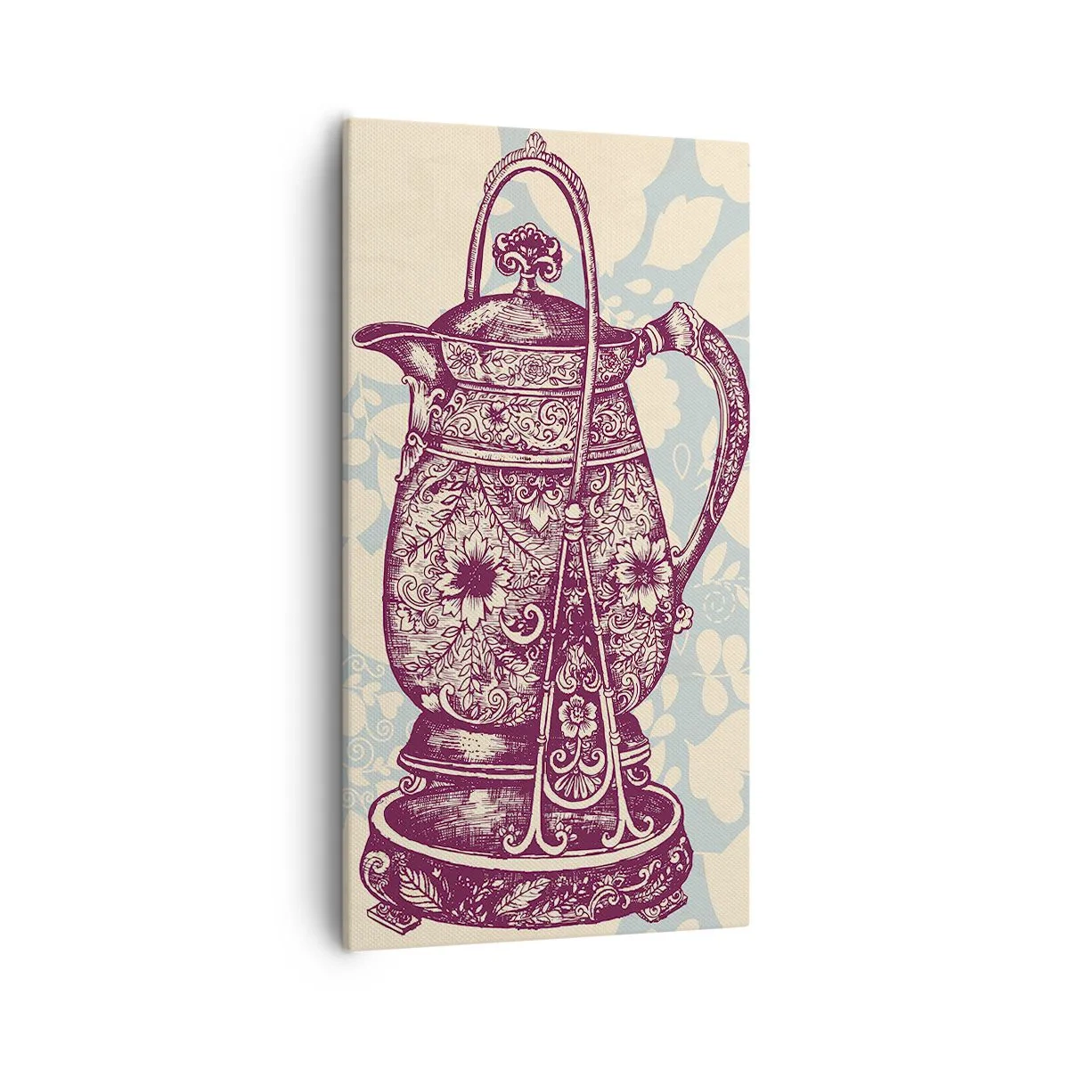 Lærredstryk - Billede på lærred - Skønheden i hverdagslivet - 55x100 cm