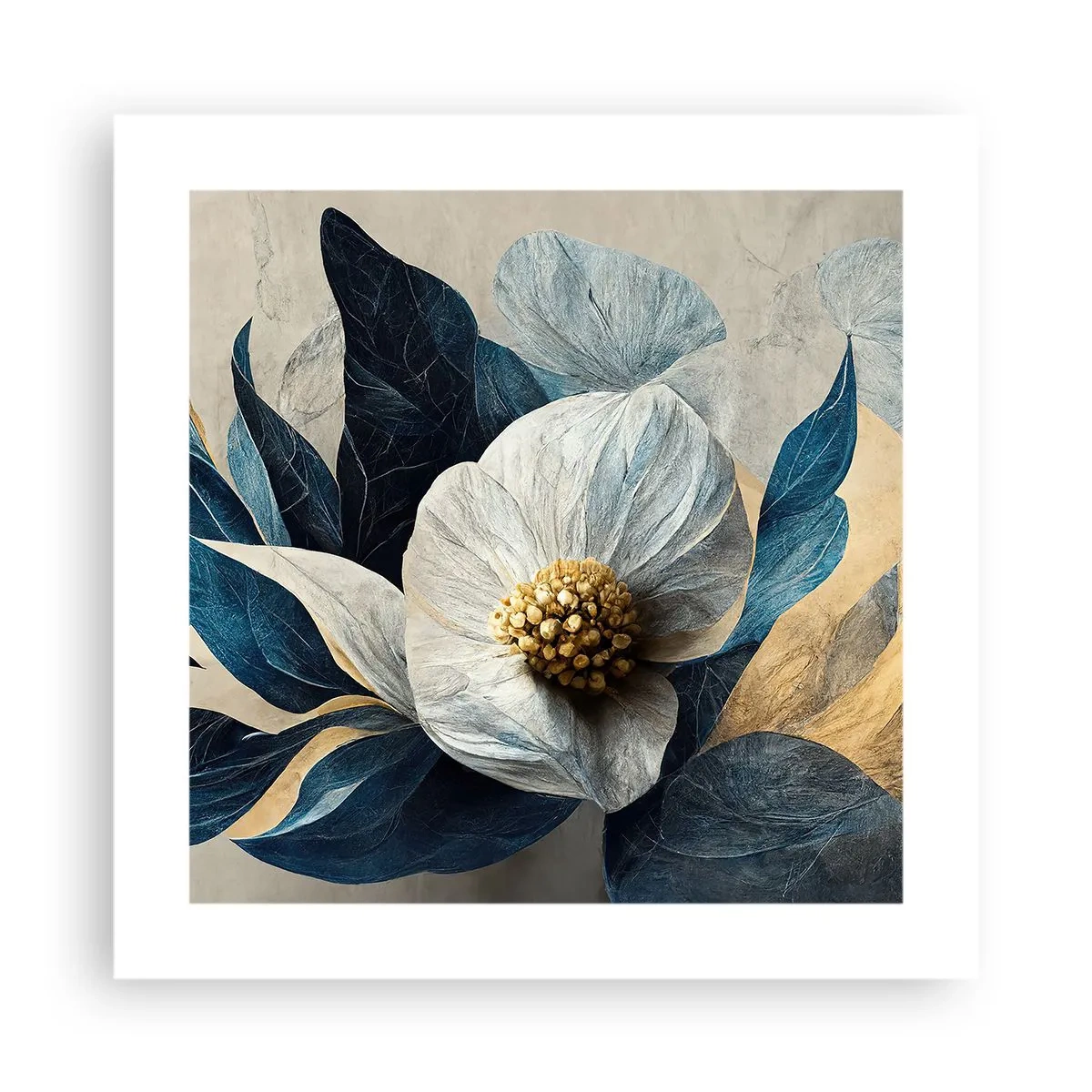 Plakat - Har et hjerte af guld - 40x40 cm