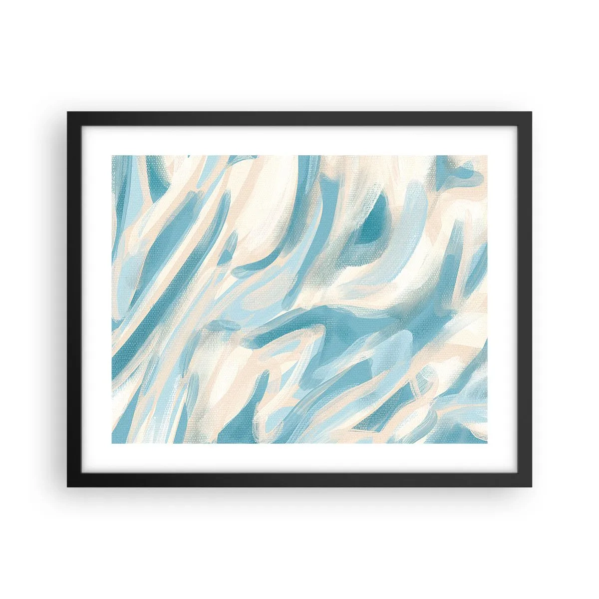 Plakat i sort ramme - Forårsbriser - 50x40 cm