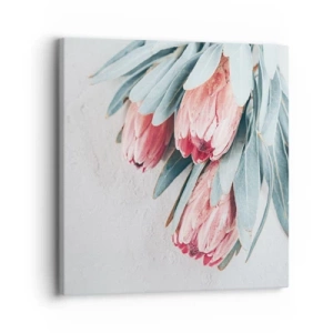 Lærredstryk - Billede på lærred - Skammer sig over deres egen skønhed - 30x30 cm