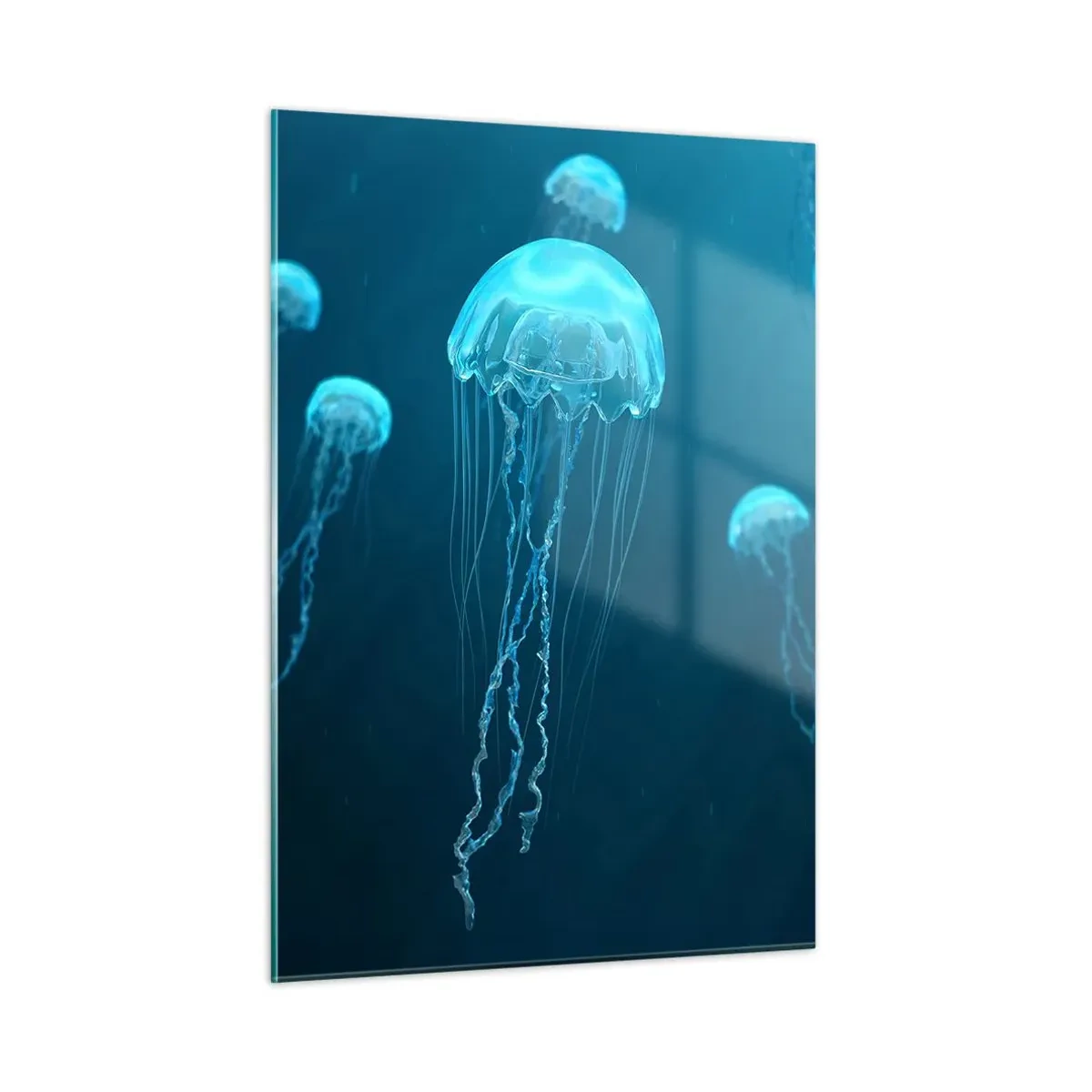 Billede på glas - Havets dans - 50x70 cm