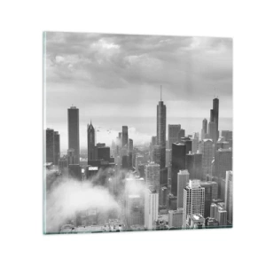 Billede på glas - Amerikansk landskab - 30x30 cm