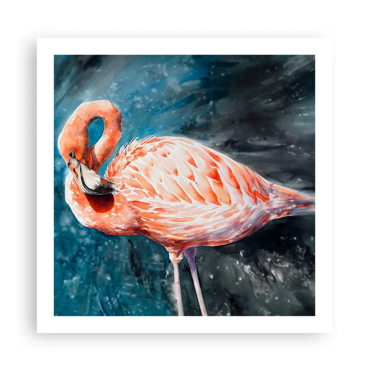 Plakat - Dekorativ af natur - 60x60 cm