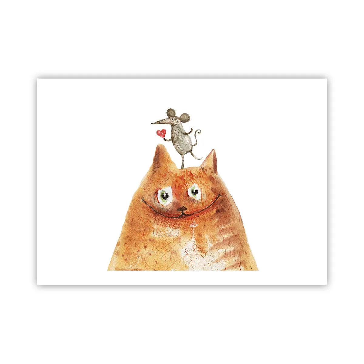 Plakat - Kærlighedens paradokser - 70x50 cm