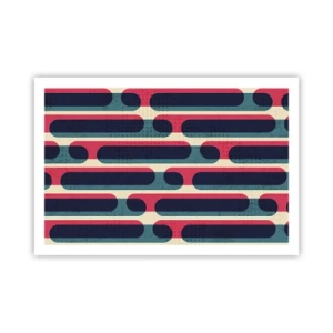 Plakat - Indad og fremad - 91x61 cm