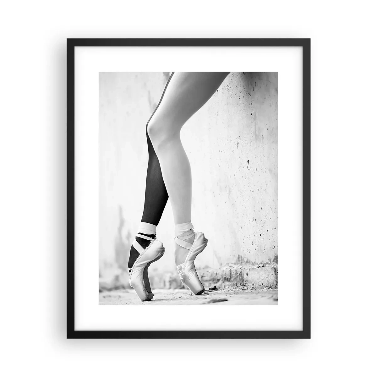 Plakat i sort ramme - Ballerina, voila! - 40x50 cm