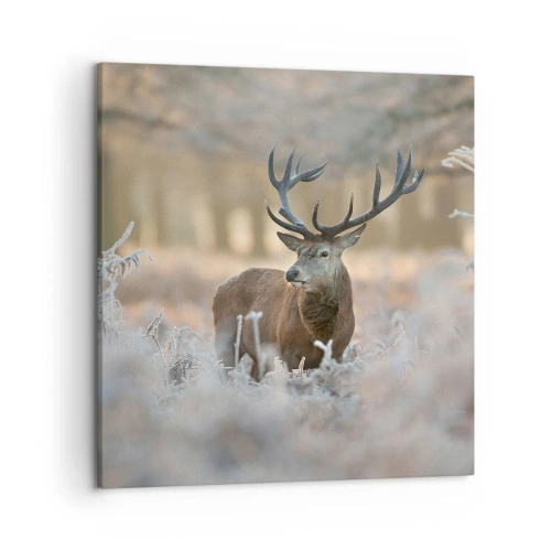 Lærredstryk - Billede på lærred - En frisk morgen - 50x50 cm