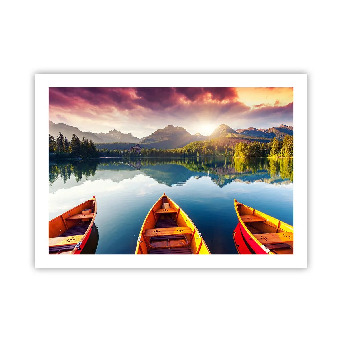 Plakat - Intet imod naturen - 70x50 cm