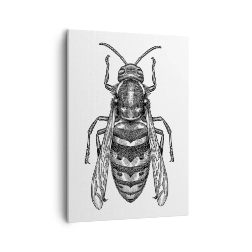 Lærredstryk - Billede på lærred - Fra en insektplanet - 50x70 cm
